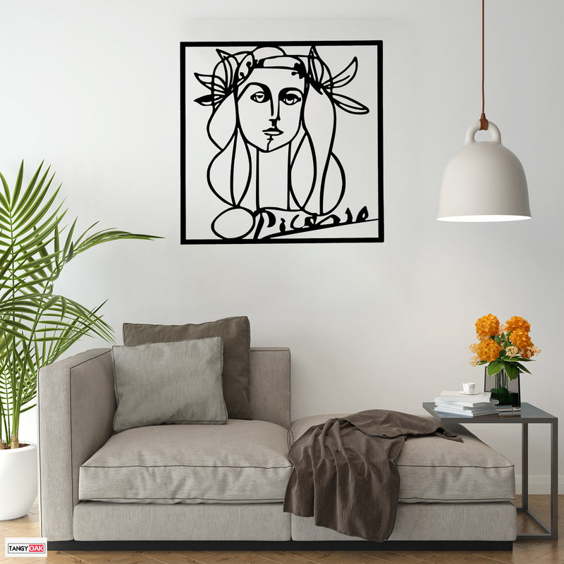 Picasso - Wooden Acrylic Wall Decor || Wall Hanging