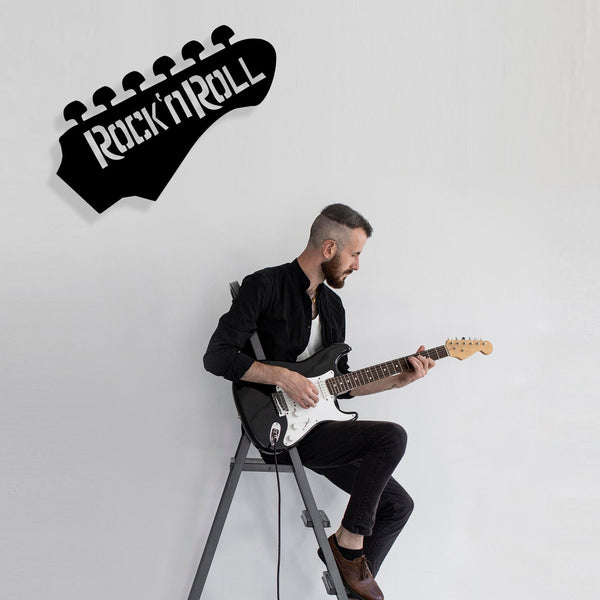 Rock n Roll - Wooden Acrylic Wall Decor || Wall Hanging
