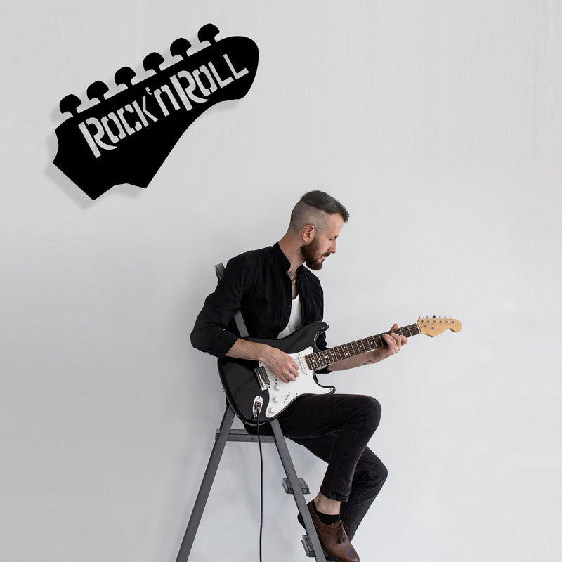 Rock n Roll - Wooden Acrylic Wall Decor || Wall Hanging