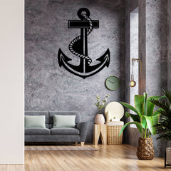 Anchor - Wooden Acrylic Wall Decor || Wall Hanging