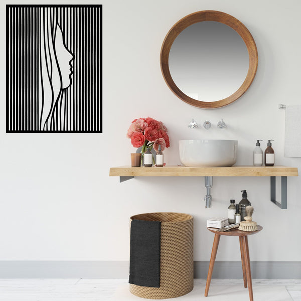 Silhouette - Wooden Acrylic Wall Decor || Wall Hanging