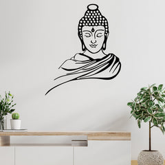 Awakening Buddha - Wooden Acrylic Wall Decor || Wall Hanging