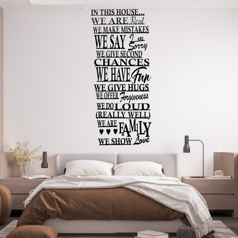 My Family - Wooden Acrylic Wall Decor || Wall Hanging