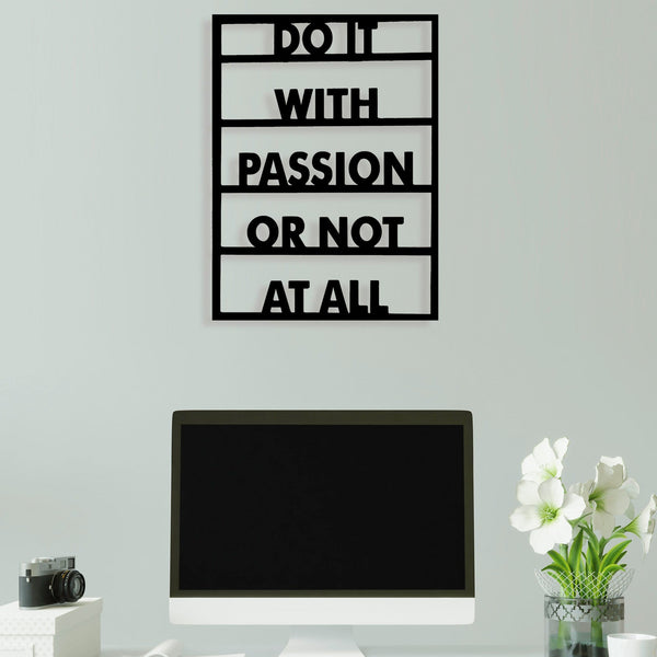 Passion - Wooden Acrylic Wall Decor || Wall Hanging