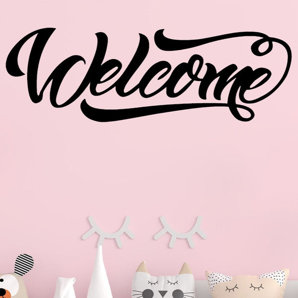 Welcome - Wooden Acrylic Wall Decor || Wall Hanging
