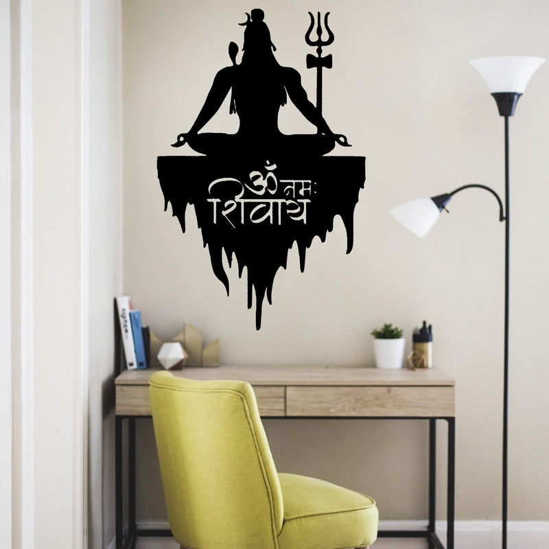 Shivaay - Wooden Acrylic Wall Decor || Wall Hanging