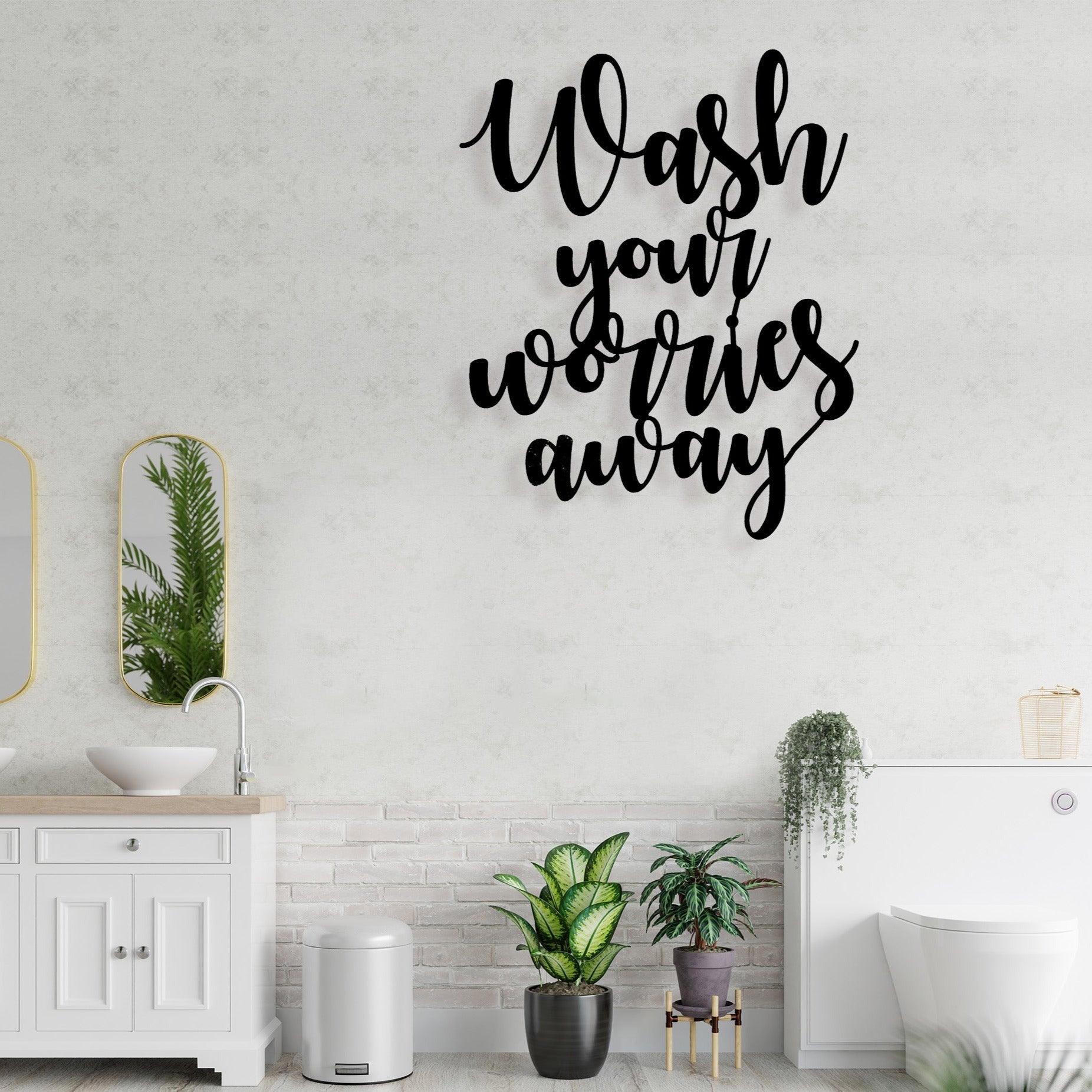 Wash Worries - Wall Art
