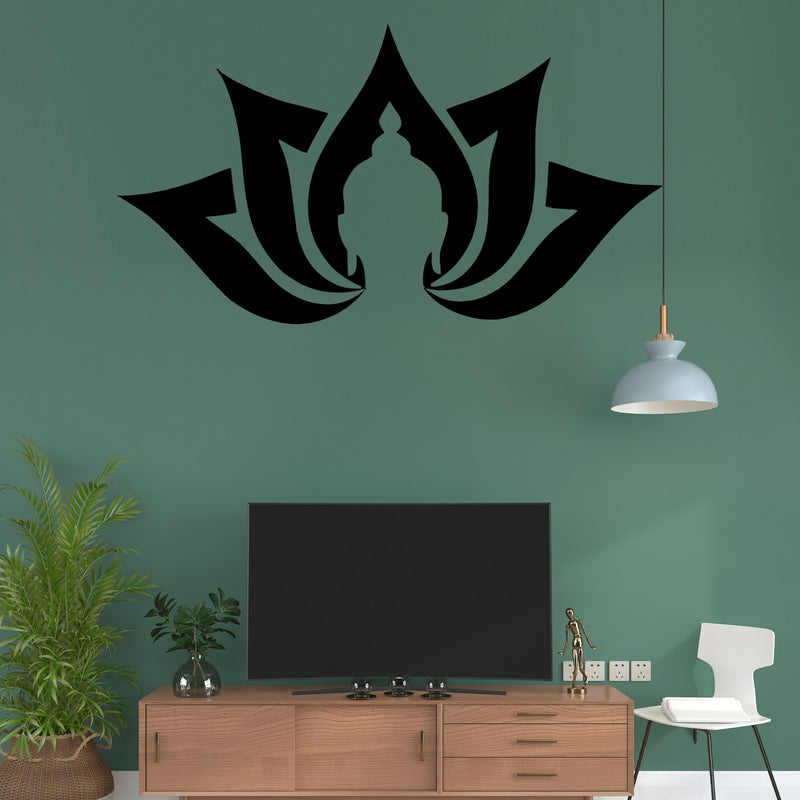 Euphoria Buddha - Wooden Acrylic Wall Decor || Wall Hanging