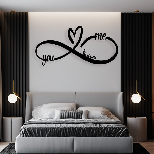 Infinite Love - Wooden Acrylic Wall Decor || Wall Hanging