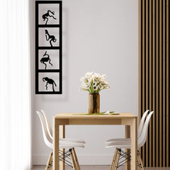 Tribes - Wooden Acrylic Wall Decor || Wall Hanging