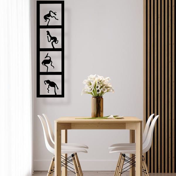 Tribes - Wooden Acrylic Wall Decor || Wall Hanging