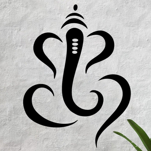 Ganesha - Wooden Acrylic Wall Decor || Wall Hanging