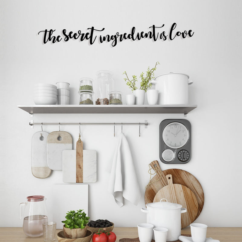 Kitchen Love - Wooden Acrylic Wall Decor || Wall Hanging