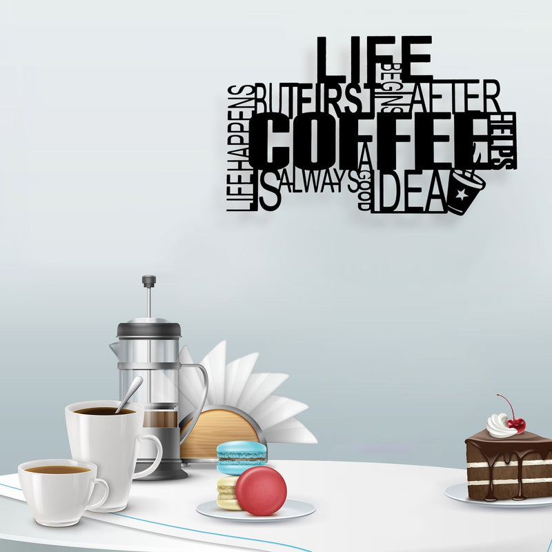 Coffee - Wooden Acrylic Wall Decor || Wall Hanging