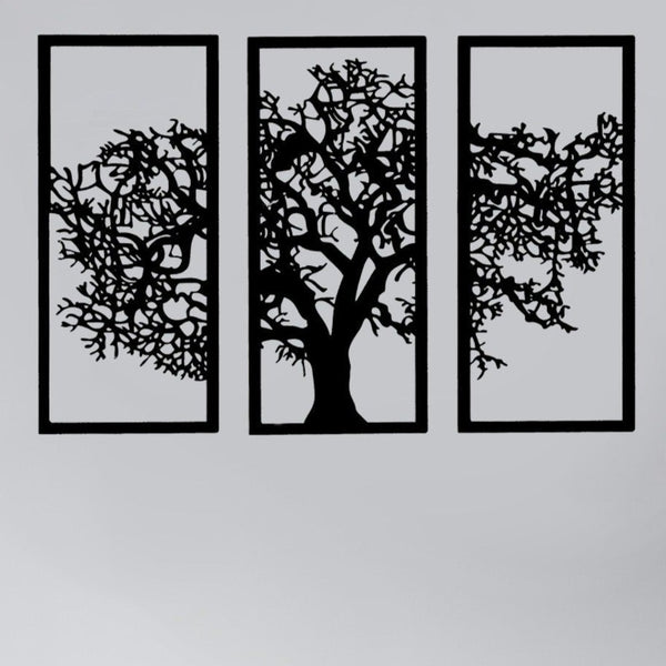Mighty Roots - Wooden Acrylic Wall Decor || Wall Hanging