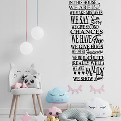 My Family - Wooden Acrylic Wall Decor || Wall Hanging
