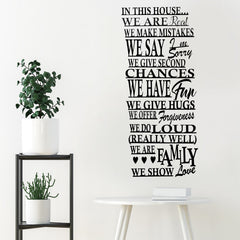 My Family - Wooden Acrylic Wall Decor || Wall Hanging