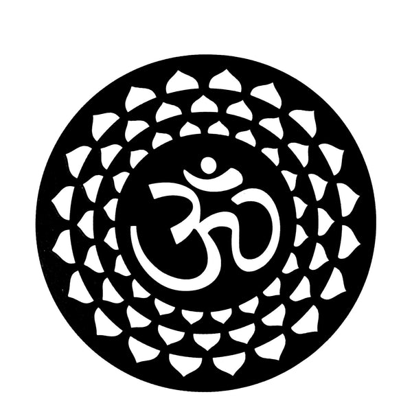 OM Rangoli - Wooden Acrylic Wall Decor || Wall Hanging
