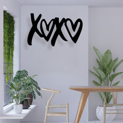 XOXO - Wooden Acrylic Wall Decor || Wall Hanging