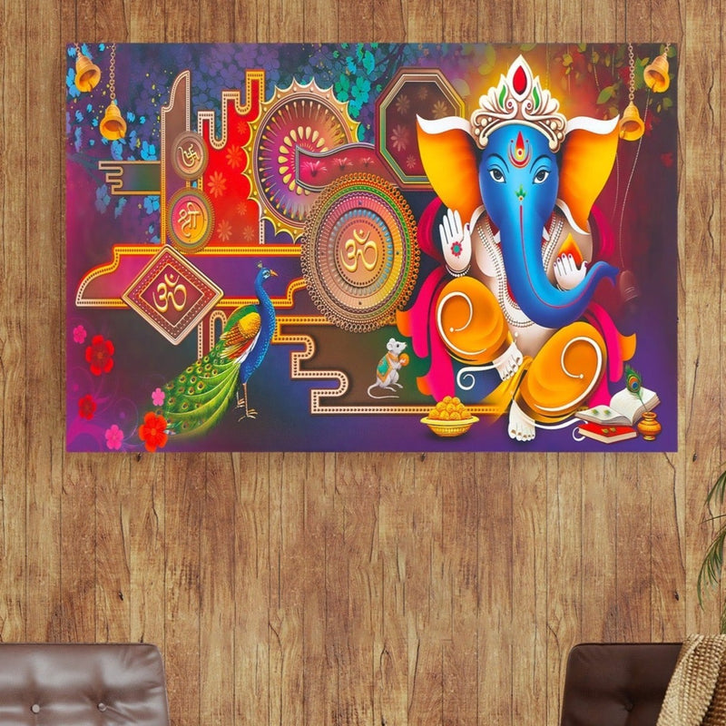 Om ganeshaya namah - Wall Painting