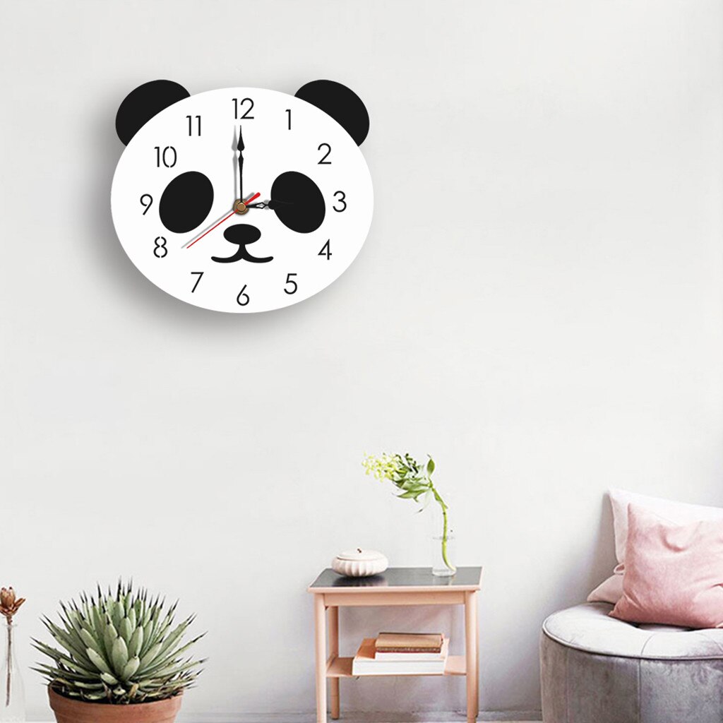 Panda Face - Wall Clock
