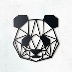 Panda Face - Wooden Acrylic Wall Decor || Wall Hanging