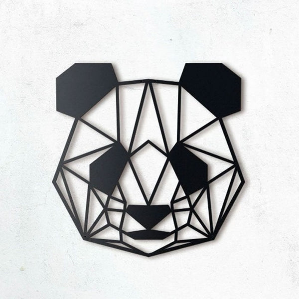 Panda Face - Wooden Acrylic Wall Decor || Wall Hanging