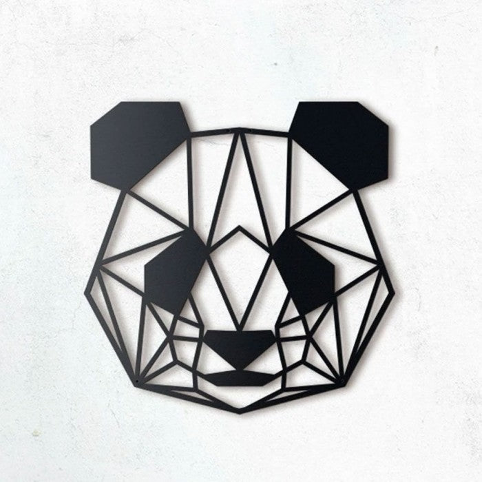 Panda Face - Wooden Acrylic Wall Decor || Wall Hanging