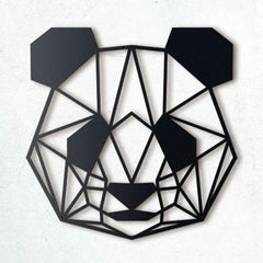 Panda Face - Wooden Acrylic Wall Decor || Wall Hanging