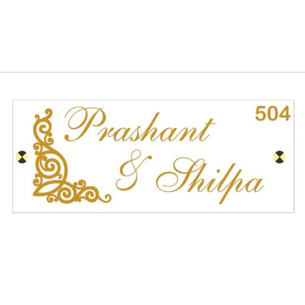 Designer - Acrylic Name Plate