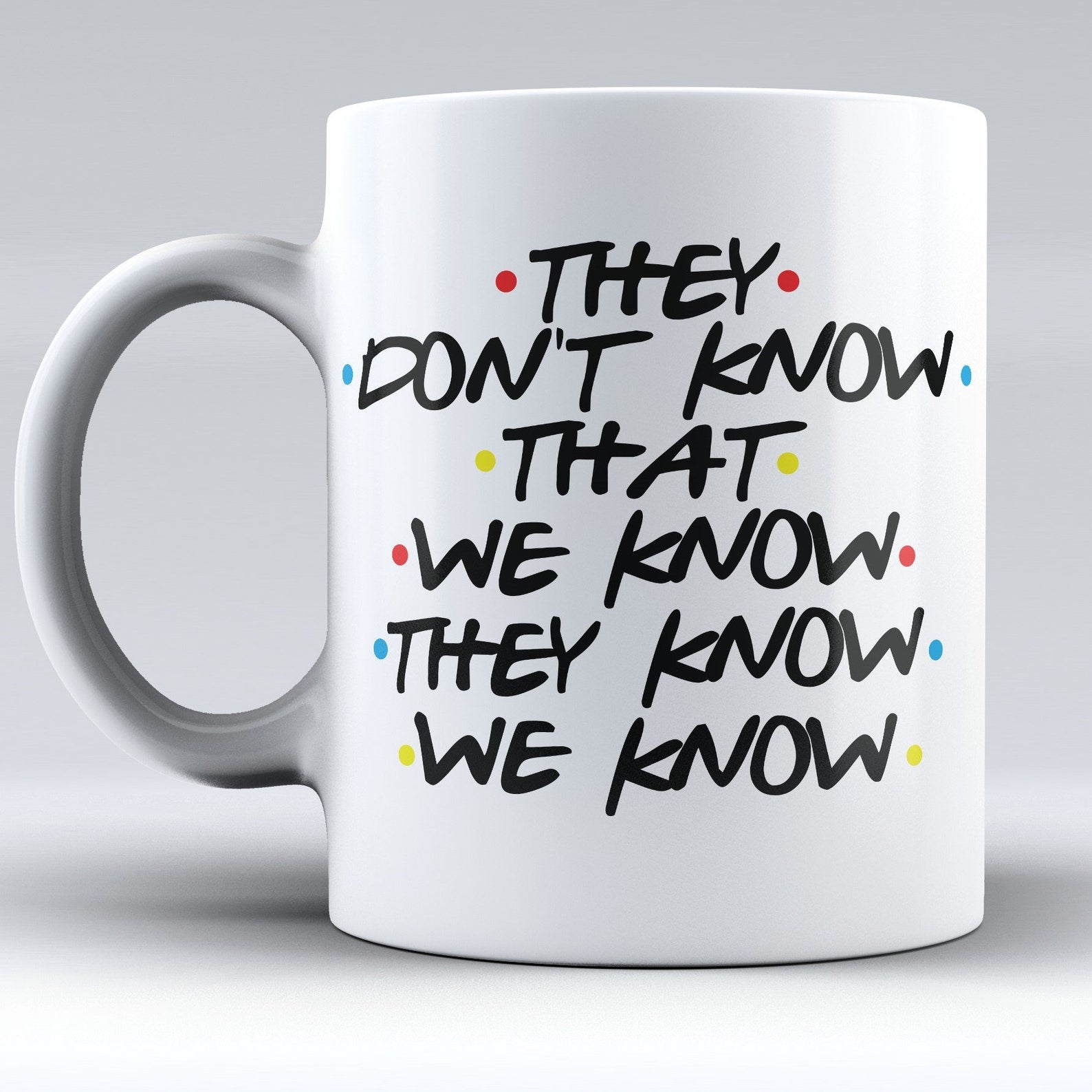 Know - Mug (Set of 5 Piece)