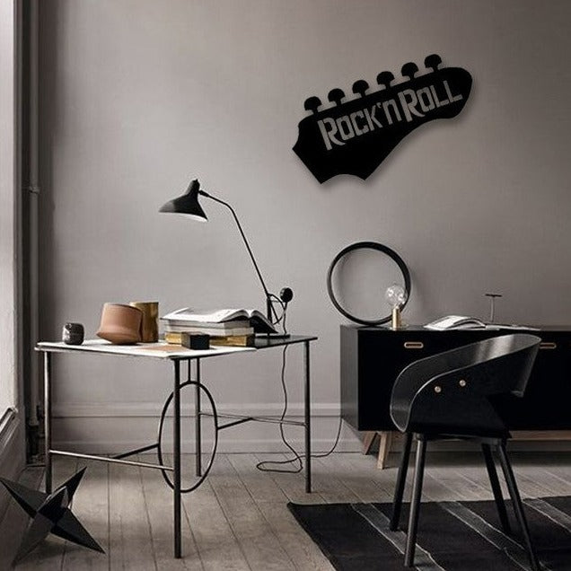 Rock n Roll - Wooden Acrylic Wall Decor || Wall Hanging