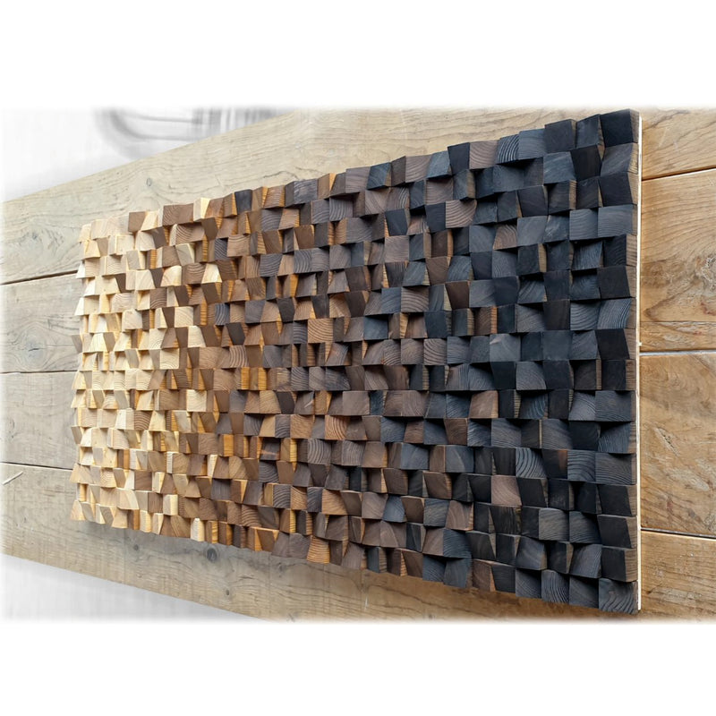 Rustic Chips - Wooden Wooden Acrylic Wall Decor || Wall Hanging