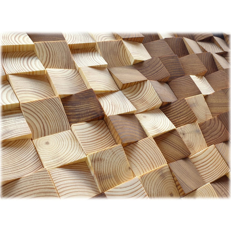 Rustic Chips - Wooden Wooden Acrylic Wall Decor || Wall Hanging