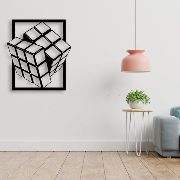 Rubix Cube - Wall Art