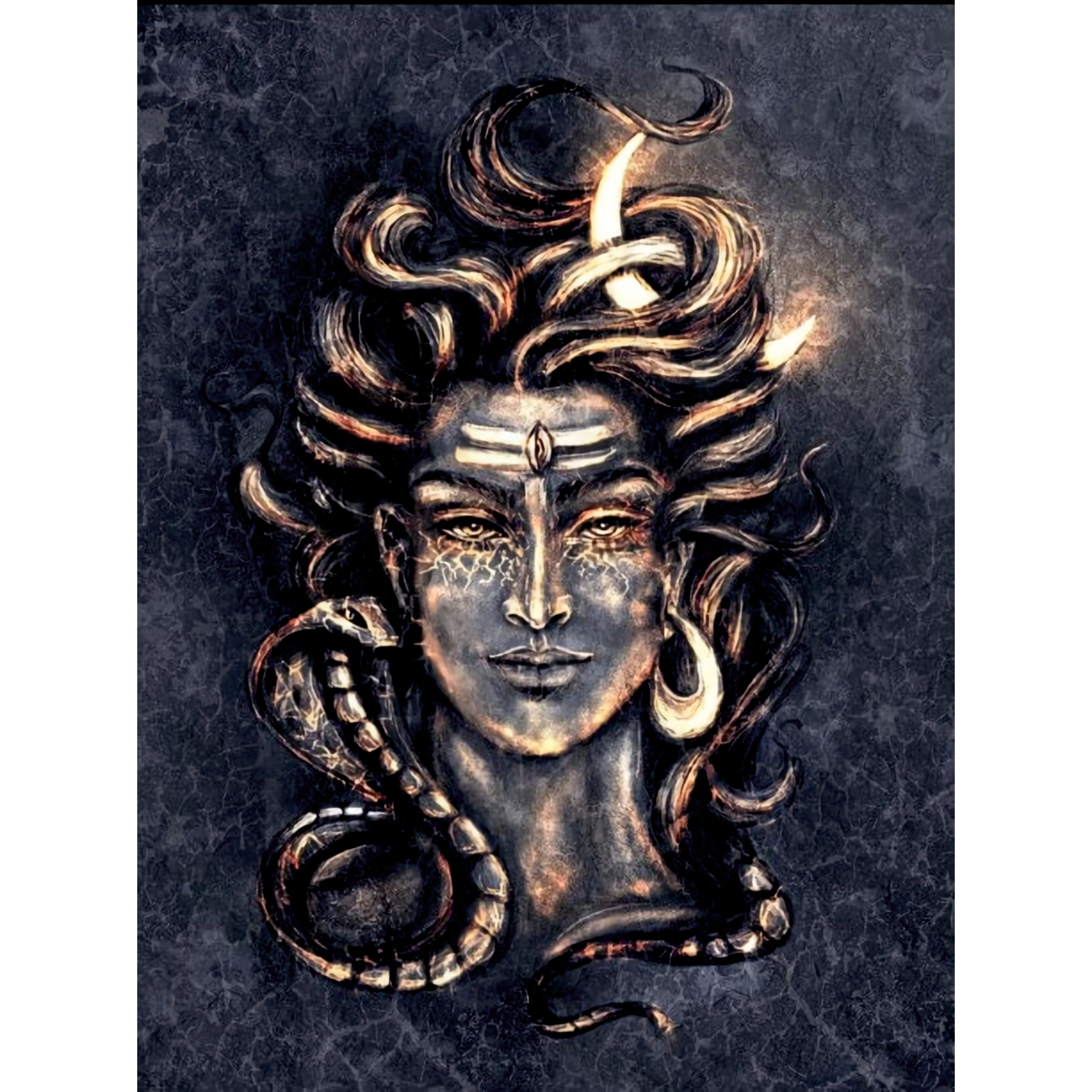 Shiva - Wall Painting