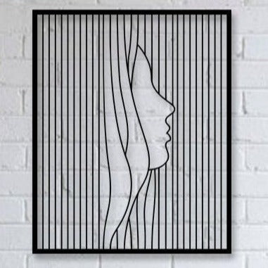 Silhouette - Wooden Acrylic Wall Decor || Wall Hanging