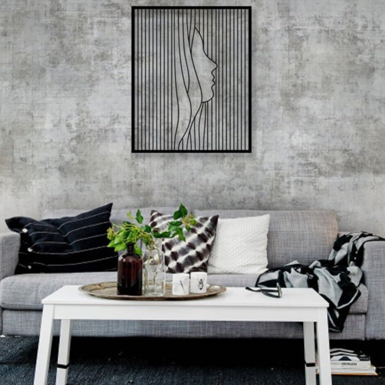 Silhouette - Wooden Acrylic Wall Decor || Wall Hanging