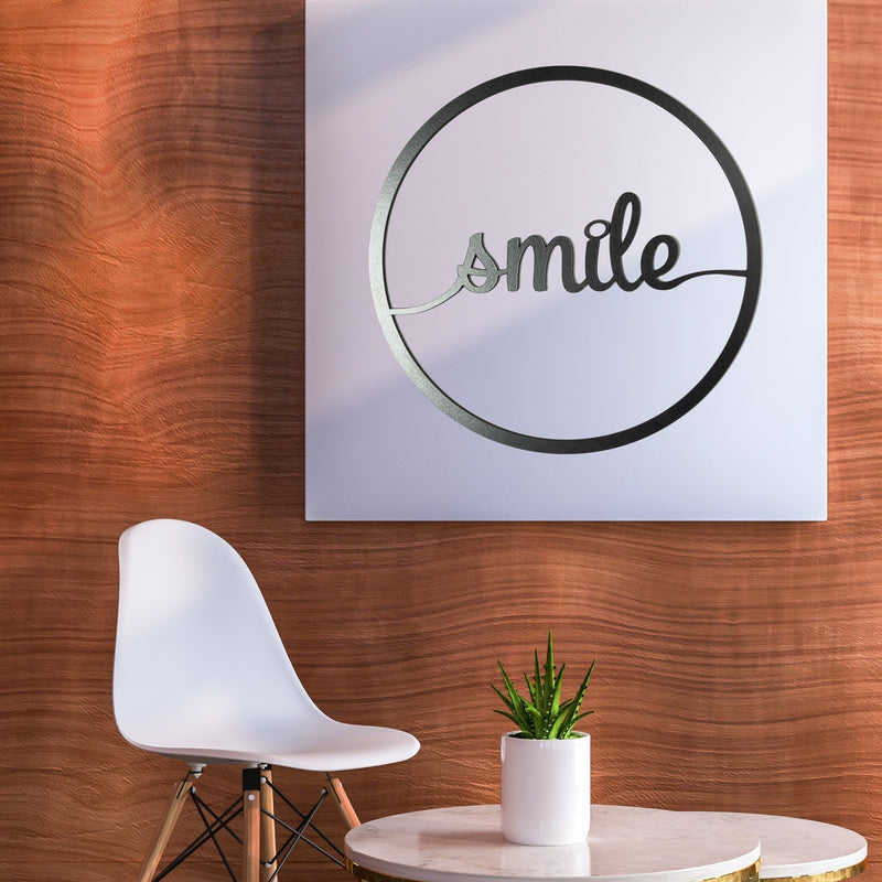 Smile Ring - Wooden Acrylic Wall Decor || Wall Hanging