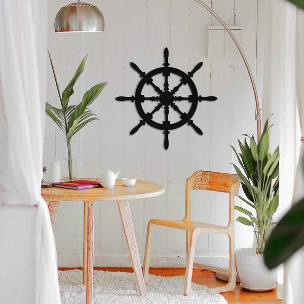 Cart Wheel - Wooden Acrylic Wall Decor || Wall Hanging