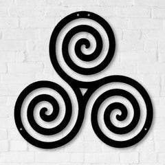 Spiral - Wooden Acrylic Wall Decor || Wall Hanging