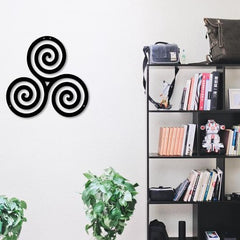 Spiral - Wooden Acrylic Wall Decor || Wall Hanging