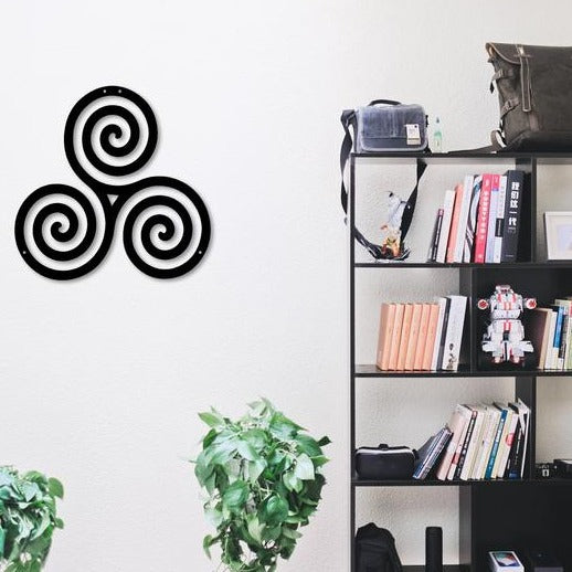 Spiral - Wooden Acrylic Wall Decor || Wall Hanging