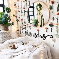 This is us - Wooden Acrylic Wall Decor || Wall Hanging
