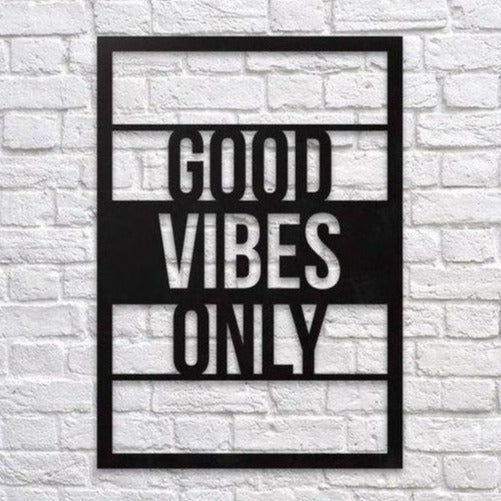 Vibes - Wooden Acrylic Wall Decor || Wall Hanging