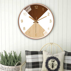 Wooden White - Wall Clock