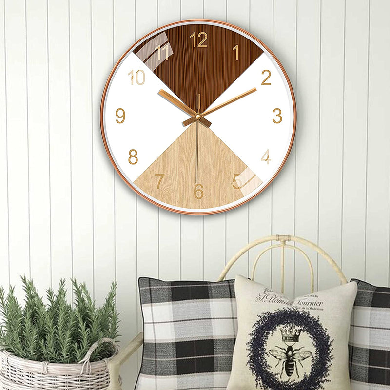Wooden White - Wall Clock