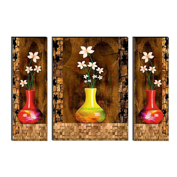 Yellow Vase - Wall Painting