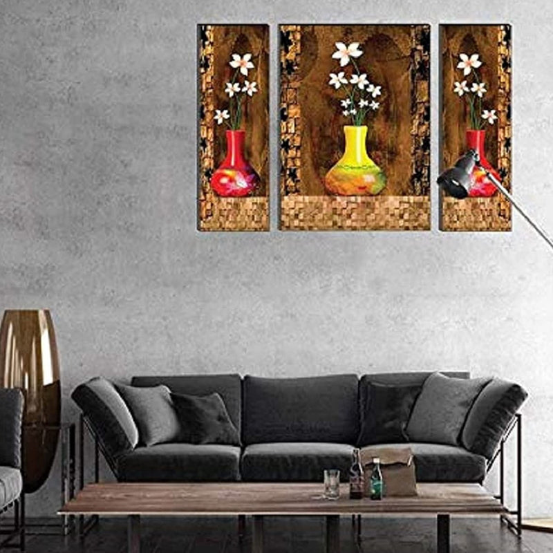 Yellow Vase - Wall Painting